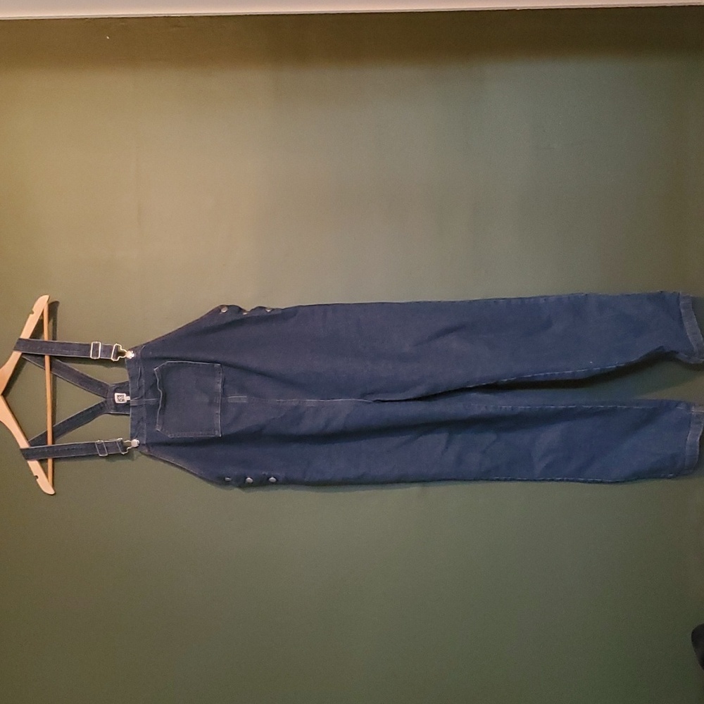 LaRedoute maternity denim overalls